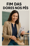 Palmilha Ortopédica Magnética -Alivio Imediato para seus pés